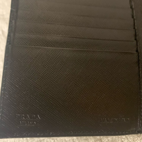 Authentic Prada black nylon wallet with COA and box - Picture 8 of 9